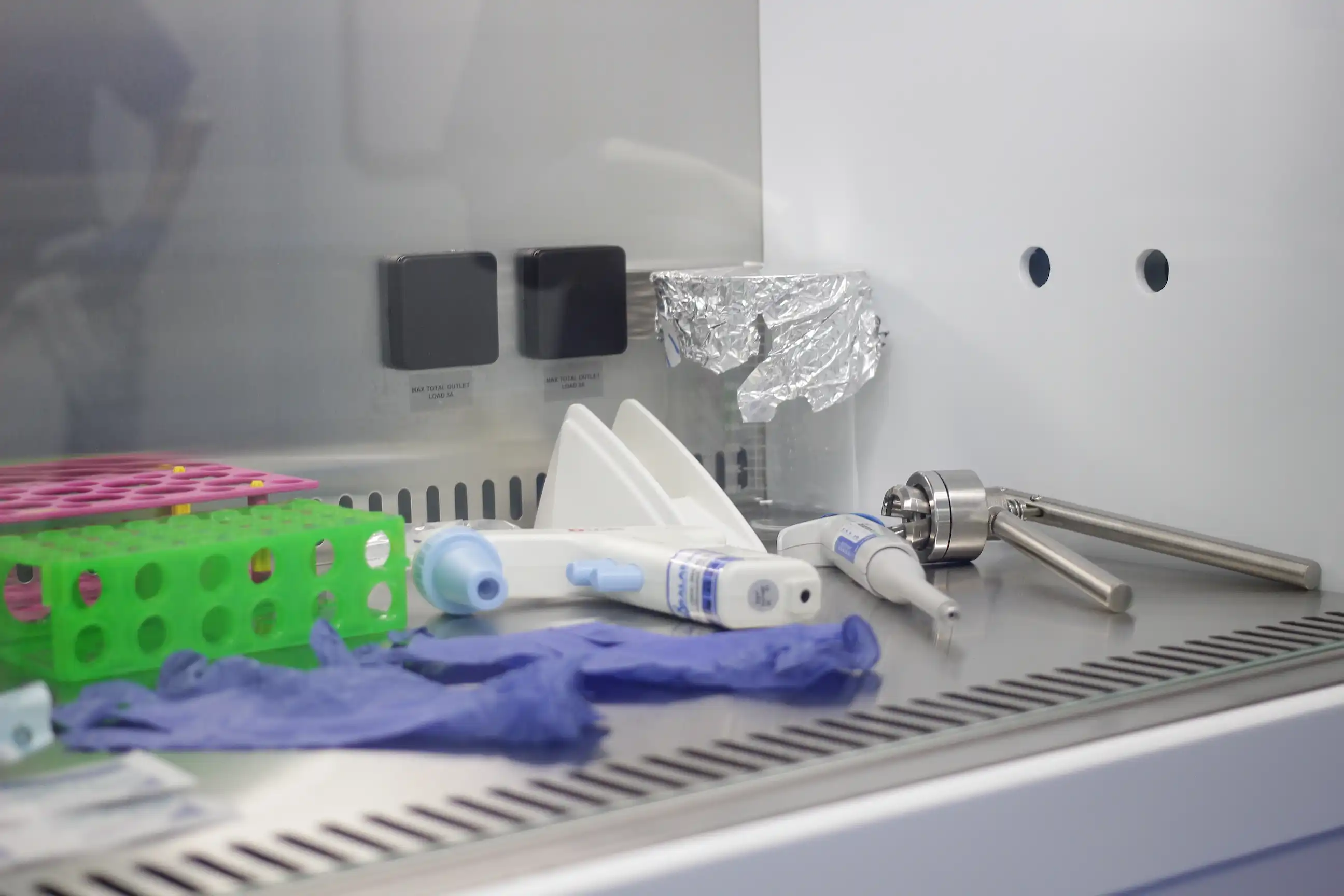 Laboratory background